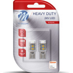 M-Tech T10 W5W 24V W1,2x9,5d Led 9xSMD3528 ����� �������� (������� �������) Heavy Duty Blister 2���. - (LB918W)