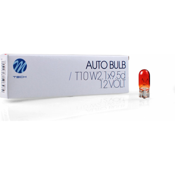 M-Tech T10 WY5W 12V 5W W2,1x9,5d ��������� (������� �������) Standard �������� ����� 10���. - (Z28)