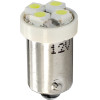 M-Tech T4W 12V 0,32W BA9s (������) Led 4xSMD3528 ����� Blister 2���. - (LB009W)
