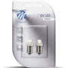 M-Tech T4W 12V 0,96W BA9s (������) Led 4xLed 3mm ����� Blister 2���. - (LB013W)