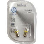 M-Tech T4W 12V 1W BA9s (������) Led 1xHp ������� Blister -2���. - (LB016Y)