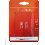 M-Tech T5 12V 1,2W W2x4,6d (������� �������) Powertec Standard �������� 2���. - (PTZ29-02B)