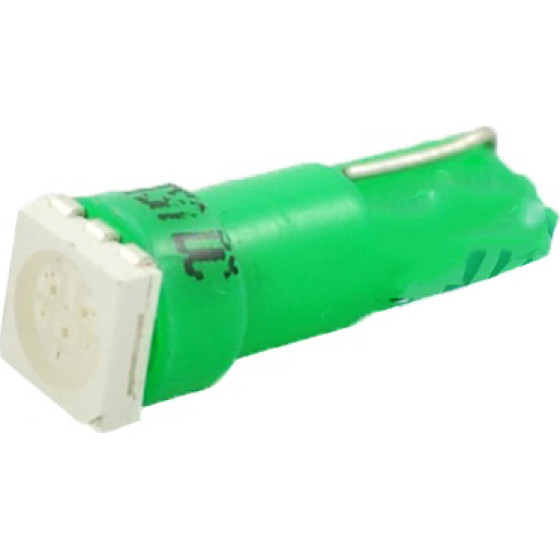 M-Tech T5 12V W2x4,6d Led 1xSMD5050 ������� (������� �������) Blister 2���. - (LB053G)
