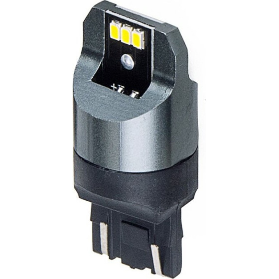 M-Tech W21/5W (T20) 12/24V W3x16q 6xSMD3020 CAN-Bus ����� Limited Black - 1 ���. - (LB845W-01B)