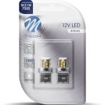 M-Tech W21W 12V W3x16d 1,8W 21xSMD2835 Led ����� Blister 2���. - (LB114W)