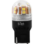 M-Tech W21W T20 12/24V W3x16d 3,2W 15xSmd Led ����� 1���. - (LB828W-01B)