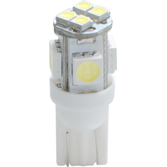 M-Tech W5W 12V T10 W2,1x9,5d Led 4xSMD5050+4xSMD3528 ����� (������� �������) 1���. - (L068W)