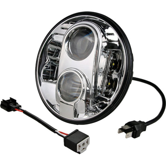 M-Tech ������ ��������� 7 ������ Me 8LEd Cree (XML-10W) 9-36V 6000-6500K Chrome - (WHL101)