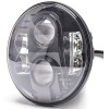 M-Tech ������ ��������� 7 ������ Me 8LEd Cree (XML-10W) 9-36V 6000-6500K ����� - (WHL102)