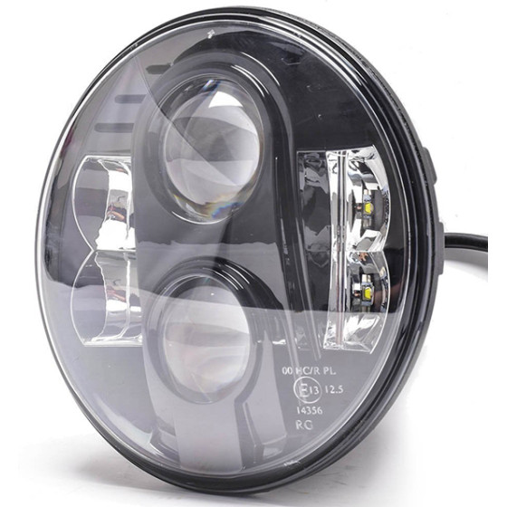 M-Tech ������ ��������� 7 ������ Me 8LEd Cree (XML-10W) 9-36V 6000-6500K ����� - (WHL102)