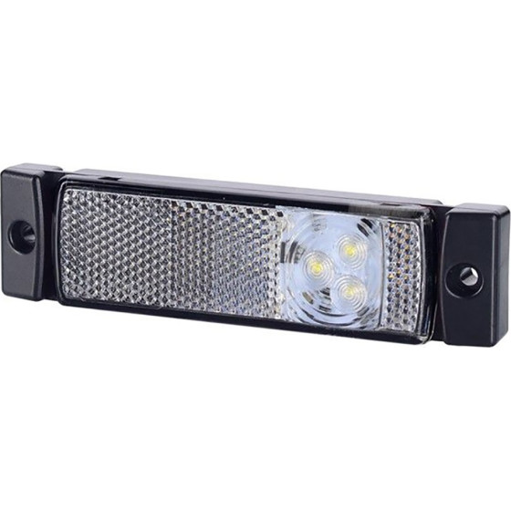 M-Tech ��� ����� ����������� LD127 12/24V 3LEd Horpol ����� 13 x 3 Cm -1���. - (WMLHOR127)