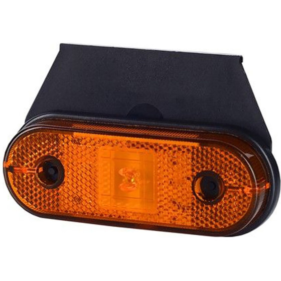 M-Tech ��� ����� ����������� LD624 12/24V 1 Led Horpol ��������� (11 x 3,9 cm) -1���. - (WMLHOR624)