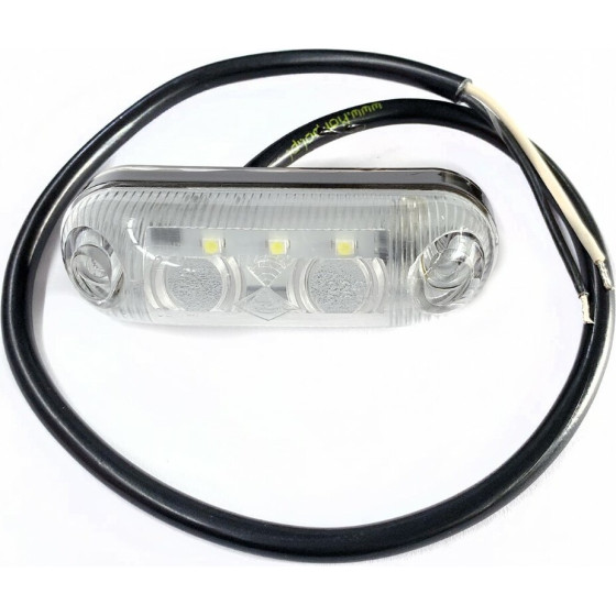 M-Tech ��� ����� LD370 12/24V 3LEd ����� 8 x 2,5 -1���. - (WMLHOR370)