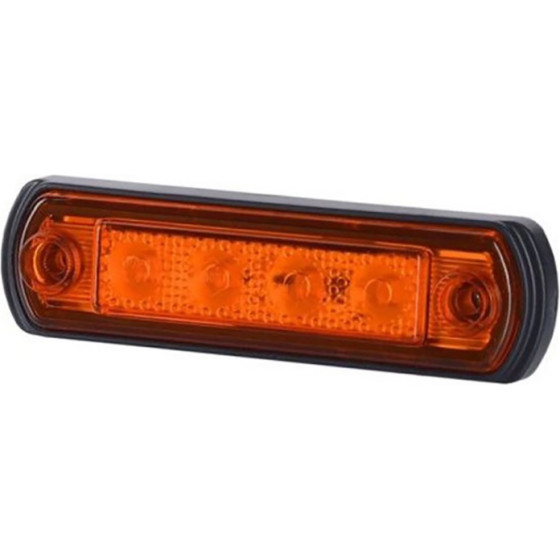 M-Tech ��� ����� LD676 12/24V 4LEd Horpol ��������� (10,5 x 2,5 cm) -1��� - (WMLHOR676)