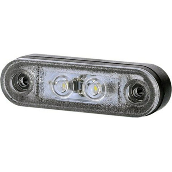 M-Tech ��� ����� LD956 12/24V 2 Led Horpol 79 � 24 Mm (�����) - 1 ���. - (WMLHOR956)