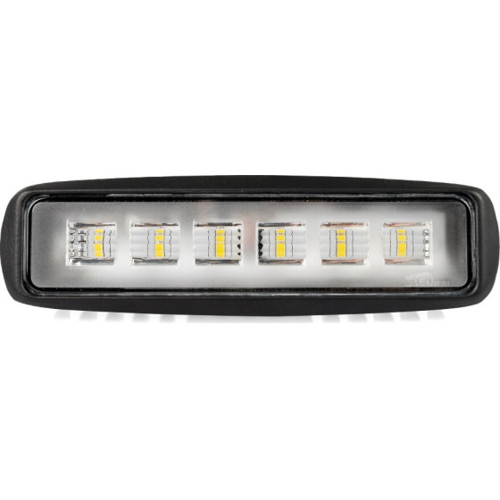 M-Tech ��� ������� ��� �������� Flood 10-32V 6W 600lm 6x1W Hp Led 160x45x55mm - 1TEM. - (WLR102)