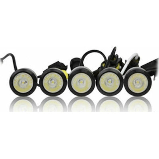 M-Tech ���� ������ Drl 825S 12V �������� Daytime ������ �� 10LEd 20x15mm ����� 2��� - (DRL825S)
