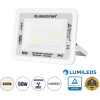 GloboStar Atlas �������������� ��������� Led 50W 6000lm 120� Ac 220-240V - ���������� IP67 - �21 x �3.5 x �16cm - ����� - ������ ����� 4500K - Lumileds Chips - Tuv Rheinland Certified - 5 Years Warranty - (61420)
