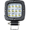 GloboStar E4 Mark Vehicle & Forklift Work Lights - ���� �������� ��� ������� ���������� - ����� Led 27W Dc 10-80V ��������� IP67 ����� ����� 6000K �9.5 x �3 x �13.5cm - (85454)