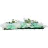 GloboStar Artificial Garden Roses Story Blue ������� ������������ ����� ���������� - ������� ����� ������� �������� �60 x �40 x �6cm - (78334)
