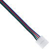 GloboStar ����� Connector ������������ �� 15cm ������� ��� ���� ��� Rgb ������� Led 10mm - (70730)