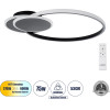 GloboStar Circuo ��������� ������ Led Cct 75W 8400lm 360� Ac 220-240V - �������� �������� ���� ���������������� All In One ����� 6000k+������ 4500k+����� 2700k Dimmable �53 x �42.5 x �9cm - ����� - 3 Years Warranty - (61229)