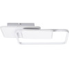GloboStar Squaro ��������� ������ ���������-������ Led Cct 75W 8400lm 360� Ac 220-240V - �������� �������� ���� ���������������� All In One ����� 6000k+������ 4500k+����� 2700k Dimmable �48.5 x �51 x �9cm - ����� - (61232)