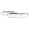 GloboStar Squaro ��������� ������ ���������-������ Led Cct 75W 8400lm 360� Ac 220-240V - �������� �������� ���� ���������������� All In One ����� 6000k+������ 4500k+����� 2700k Dimmable �48.5 x �51 x �9cm - ����� - (61232)