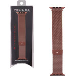 Volte-Tel ������� �������� ���������� ������ Apple Watch 42/44/45/49mm Milanese Rose Gold VT109 - (5205308341304)