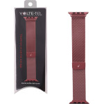 Volte-Tel ������� �������� ���������� ������ Apple Watch 42/44/45/49mm Milanese Rose Pink VT109 - (5205308341311)