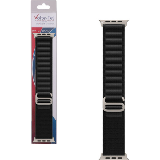 Volte-Tel ������� �������� Apple Watch 38/40/41mm Alpine Loop Black VT105 Size L - (5205308340581)