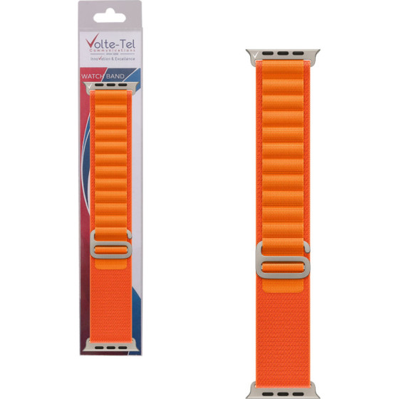 Volte-Tel ������� �������� Apple Watch 42/44/45/49mm Alpine Loop Orange VT105 Size L - (5205308340642)