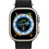 Volte-Tel ������� �������� Apple Watch 42/44/45/49mm Ocean Band Loop BLACK-Orange VT108 - (5205308341519)