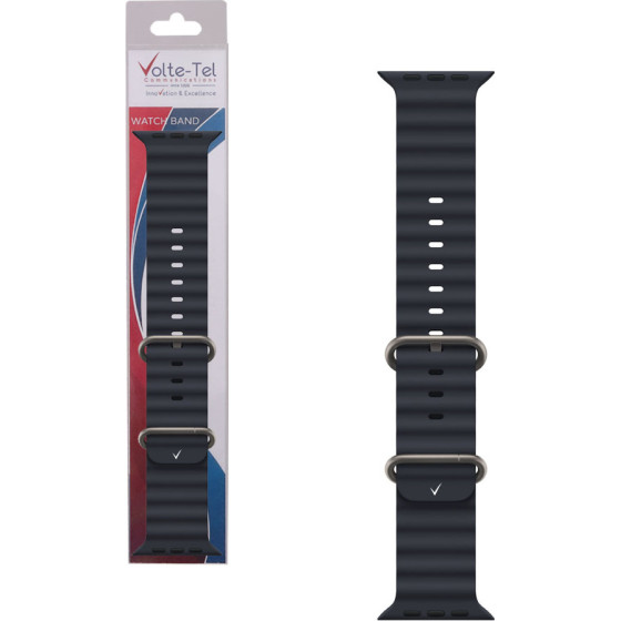 Volte-Tel ������� �������� Apple Watch 42/44/45/49mm Ocean Band Loop Dark Blue VT107 - (5205308341465)