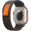 Volte-Tel ������� �������� Apple Watch 42/44/45/49mm Trail Loop BLACK-Orange VT102 - (5205308340994)
