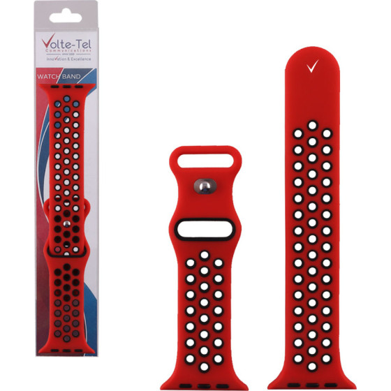 Volte-Tel ������� �������� ��������� Apple Watch 38/40/41mm Sport Loop Red VT100 - (5205308340338)