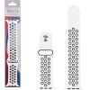 Volte-Tel ������� �������� ��������� Apple Watch 38/40/41mm Sport WHITE-Black VT106 - (5205308340482)