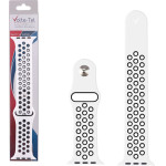 Volte-Tel ������� �������� ��������� Apple Watch 42/44/45/49mm Sport WHITE-Black VT106 - (5205308340550)