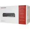 Hikvision Unmanaged Switch DS-3E0106P-E/M, 4x Poe ports, 35W, 100MBps - (DS-3E0106P-E-M)