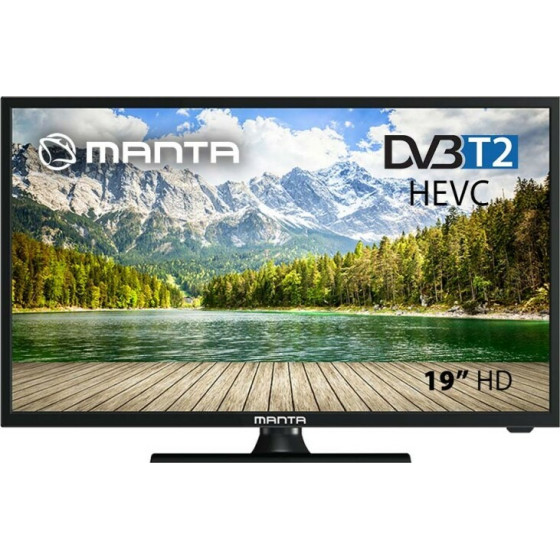 Manta S.A. Manta Tv 19LHN123D Led Tv 19'' DVB-C/T2, Dc 12V Model 2023