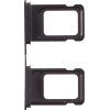 3rd Party Iphone 14 Pro Max Dual Sim Card Holder Black OEM