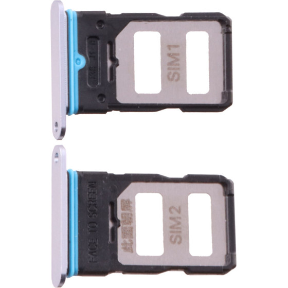 3rd Party Xiaomi Mi 10T/Mi 10T Pro 5G Sim Card Holder Blue OEM