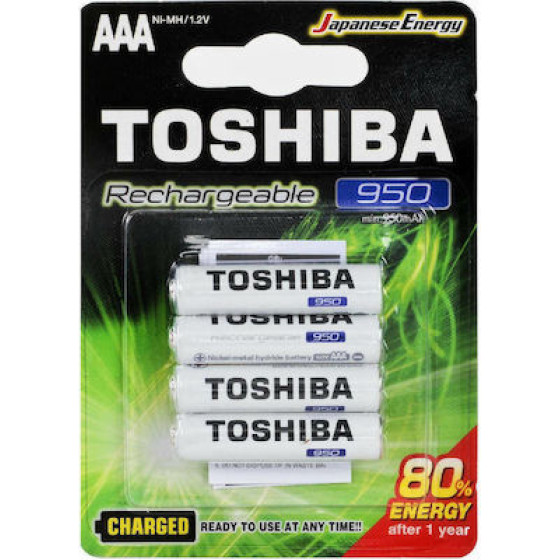 Battery Toshiba AAA Rechargeable 950mAh BP4 OEM - (BAT-00156691)