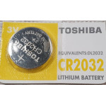Battery Toshiba CR2032 Lithium Coin OEM - (BAT-0272296)