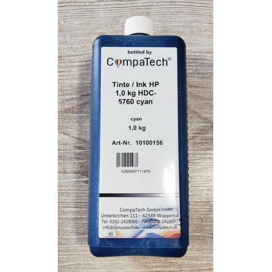 Dye Cyan ink Sensient for HP/ Canon Deskjet cartridges OEM - (INKHPCSEN)