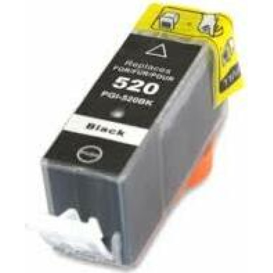 Ink cartridge Black replaces Canon 2932B001, PGI520PGBK OEM - (PGI-520PGBK_IC)