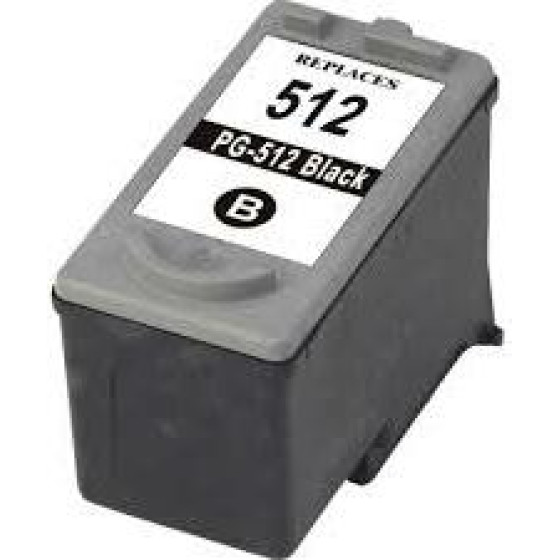 Ink cartridge Black replaces Canon 2969B001, PG512 OEM - (PG-512_IR)