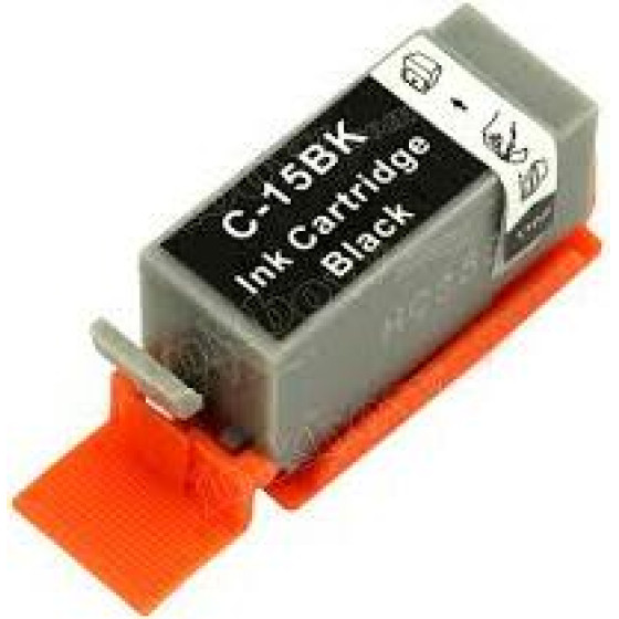 Ink cartridge Black replaces Canon 8190A002, BCI15BK OEM - (BCI-15B_IC)
