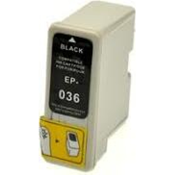 Ink cartridge Black replaces Epson C13T03614010, T036 OEM - (T036_IC)