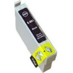 Ink cartridge Black replaces Epson C13T08014011, T0801 OEM - (T0801_IC)
